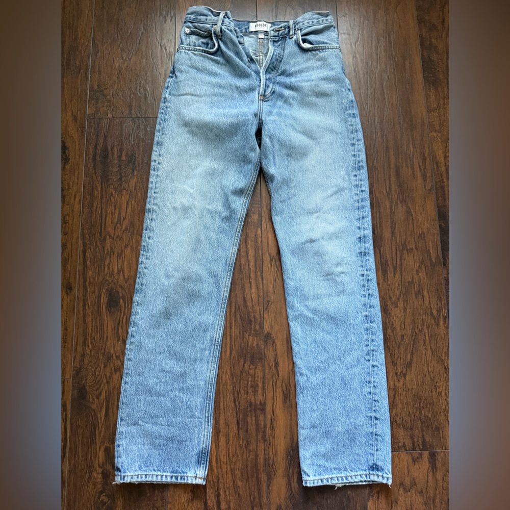 Agolde Vintage Light Wash Denim Jeans